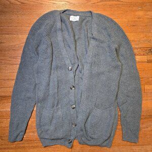 Olive Charles Winter Cardigan Sweater 100% Yak Wool Unisex Size Medium